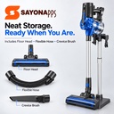 Sayona 2-in-1 Vacuum Cleaner SVC-2445 accessories