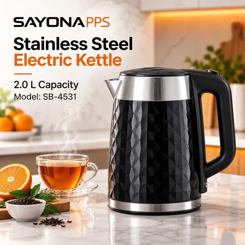 [KT-4531] Sayona Electric Kettle SK-4531