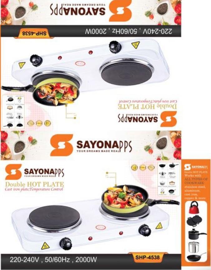 [CO-SHP4538] Sayona Hot Plate SHP-4538