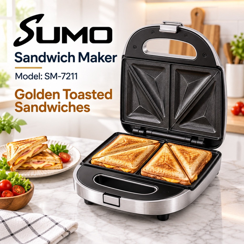 [SM-7211] Sumo Sandwich Maker SM-7211