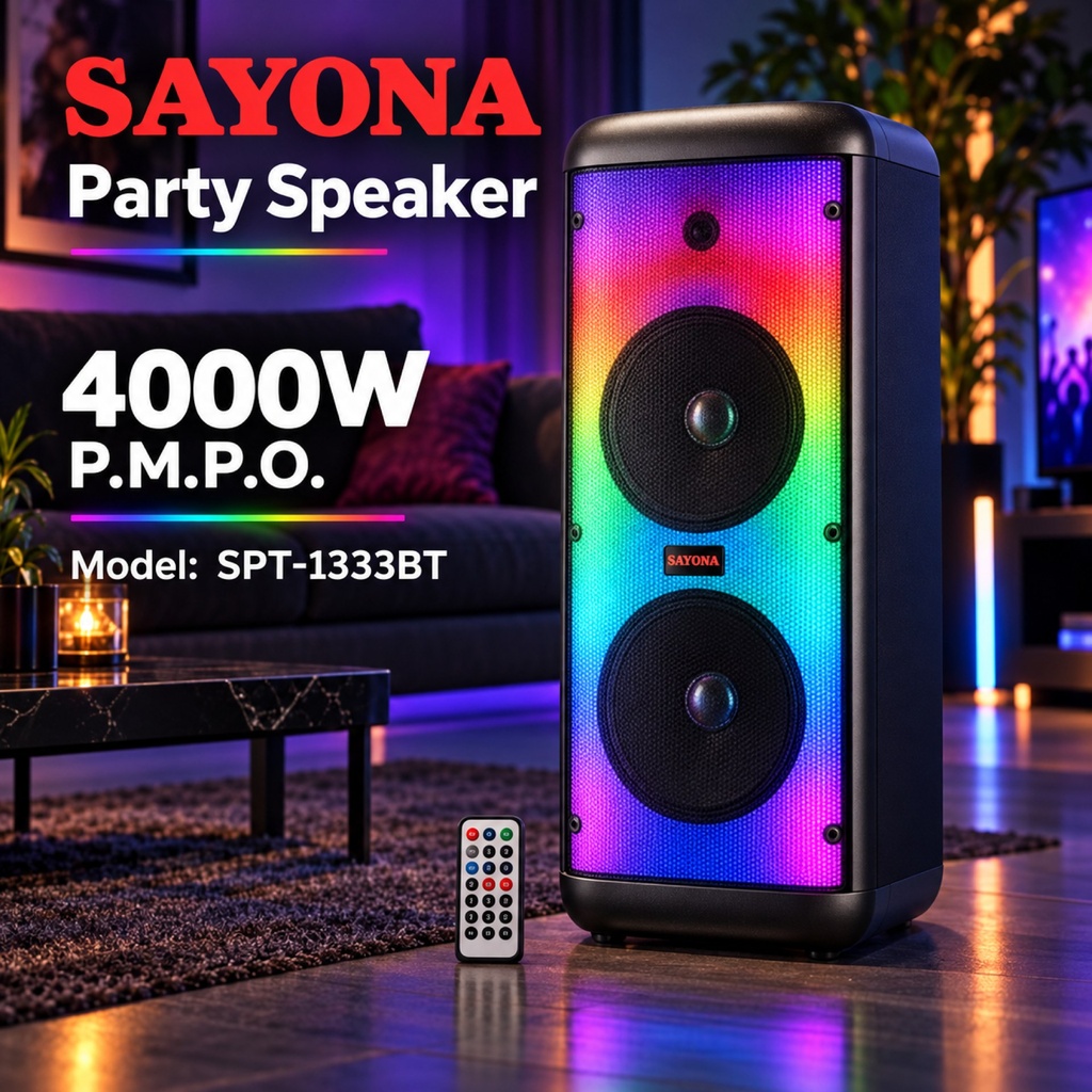 [SP-1333] Sayona Professional Speaker SPT-1333BT