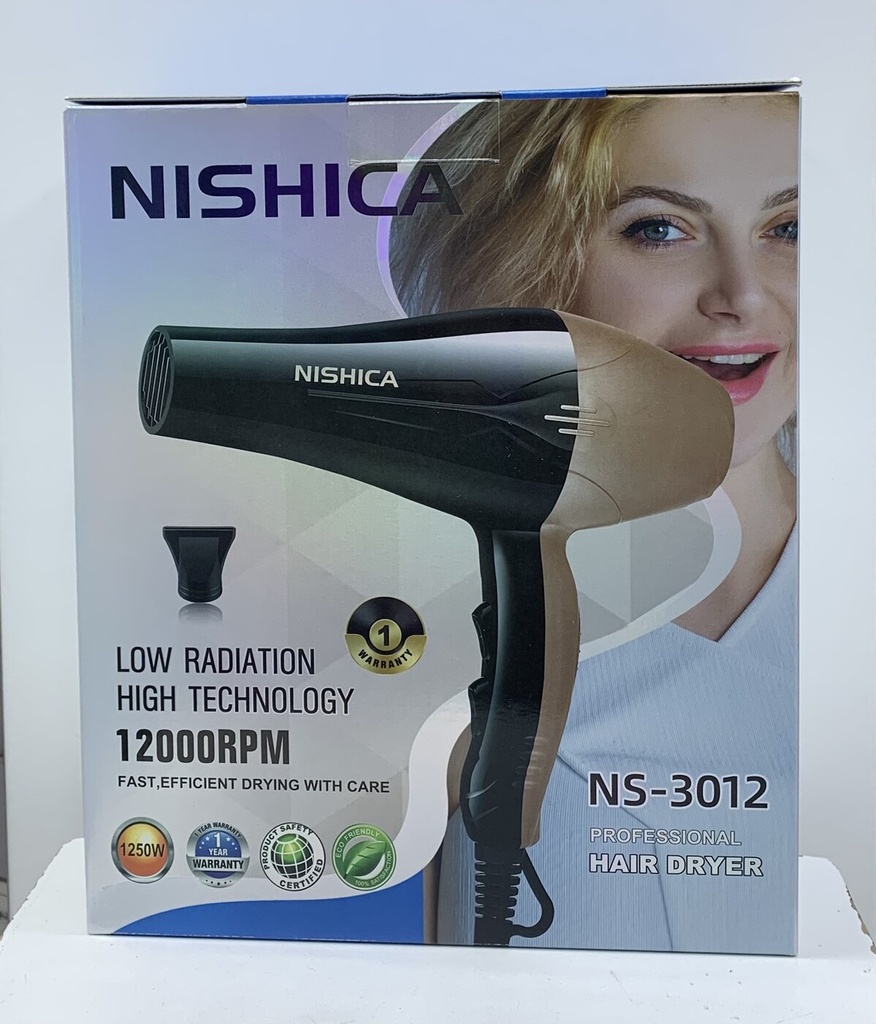 [HD-3012] Nishica Hair Dryer NS-3012