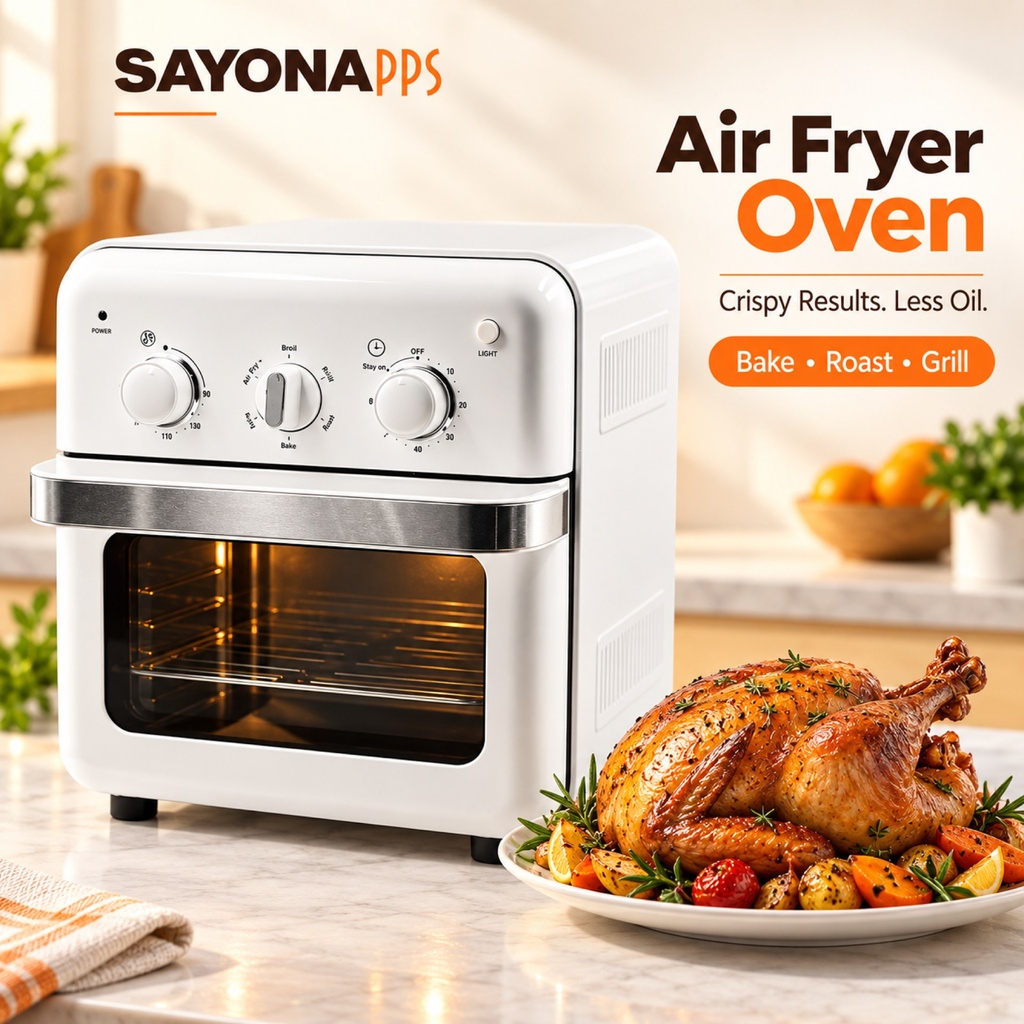 [CO-4371] Sayona Air Fryer Oven 14L SOA-4371