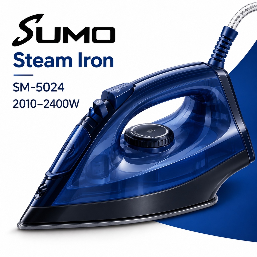 [IR-5024] Sumo Steam Iron SM-5024 Ceramic